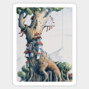 Tree Homes Sticker